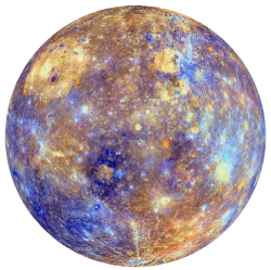 Nasa photo of Mercury